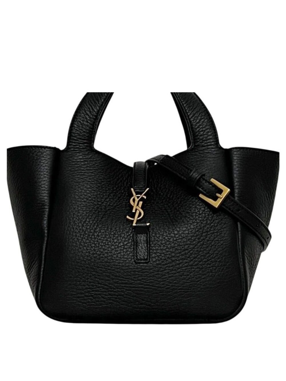 Saint Laurent Paris 2-Way Baby Bear Shoulder Bag A7 le Cassette Leather
